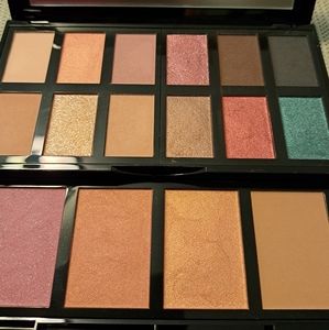 Lancôme Palette,  Red Stiletto Lipstick &  Il Makiage Waterproof Eyeliner